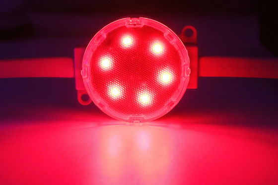160 ° Kąt świecenia 1,5W 24V IP67 50MM Piksel LED RGB
