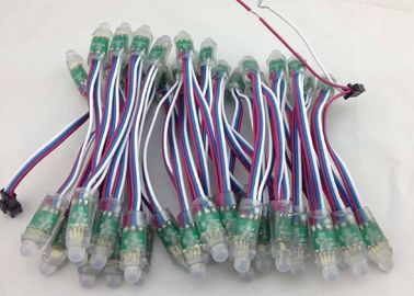 Pełny kolor 12mm IP67 DC5V Sign RGB LED Pixel Light Inteligentne sterowanie IC 0.3w / szt