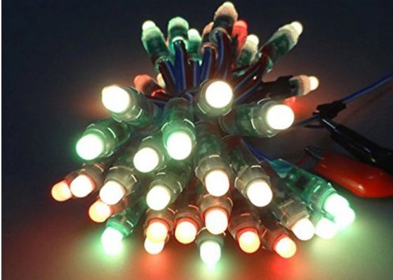Miracle Bean 12mm 0,3W RGB WS2811 1903 Cyfrowy piksel DC5V Led Pixel Light do dekoracji świątecznych