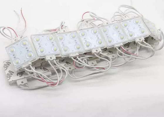 Moduł 12V Square Led do pudełka reklamowego 4 diody 1w Zewnętrzny biały moduł podświetlenia LED