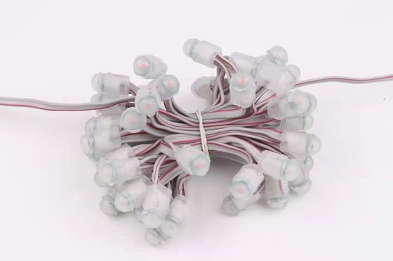 Miracle Bean Reklama List Led Pixel String Lights 9mm Otwory wiertnicze IP67