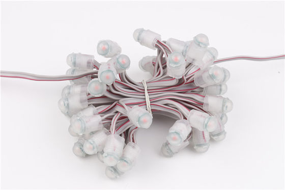Znak List 9mm LED Pixel Light Podwójny chip IP67 0.2W 12V Wodoodporny
