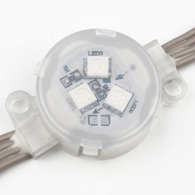 SMD5050 Światło punktowe LED Średnica 30 mm 3 diody LED / szt. Przezroczysta osłona IP67 Wodoodporny
