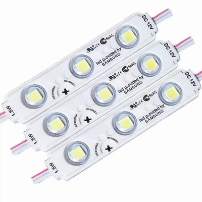 Korea Samsung 12V Modulo 3 LEDs 5054 5050 2835 Moduł LED wtrysku z obiektywem